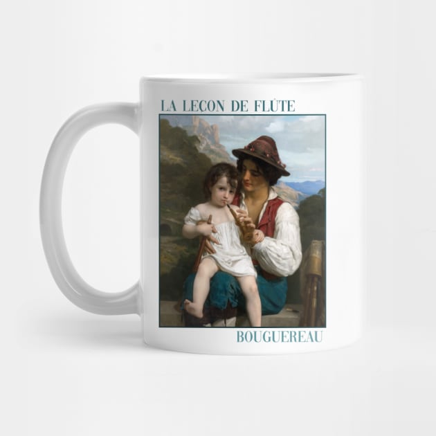 The Flute Lesson by Bouguereau by academic-art